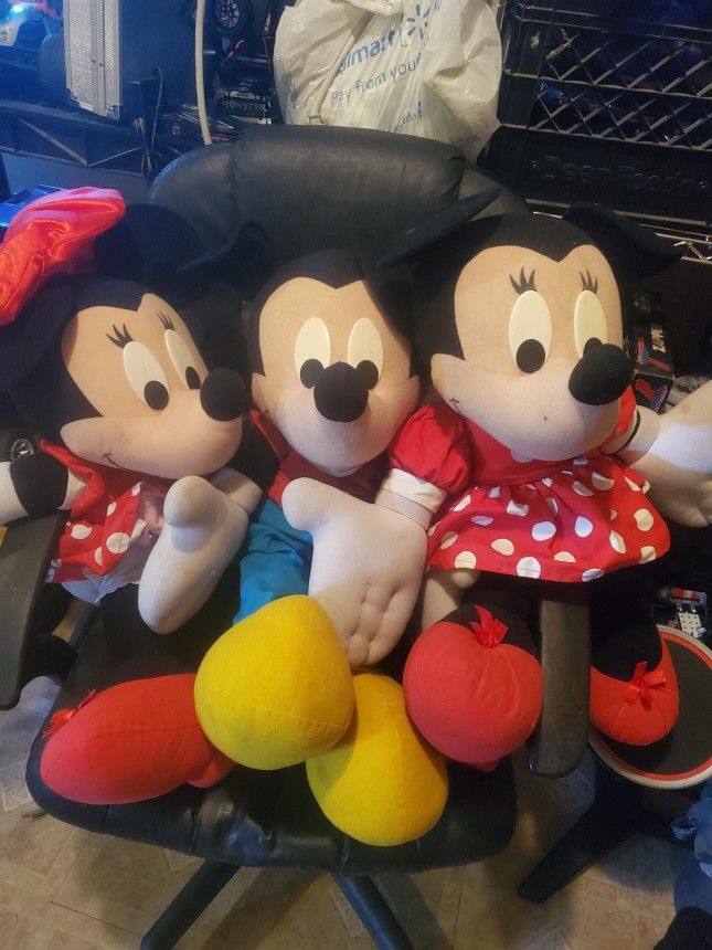 Mickie Mouse Minnie Mouse
