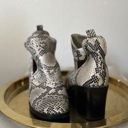 Snake Skin Boots