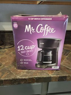 New Mr, Coffee 12 Cup Coffee Maker