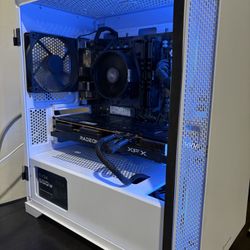 White Gaming PC