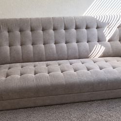 Gray/ Beige Couch $75 OBO