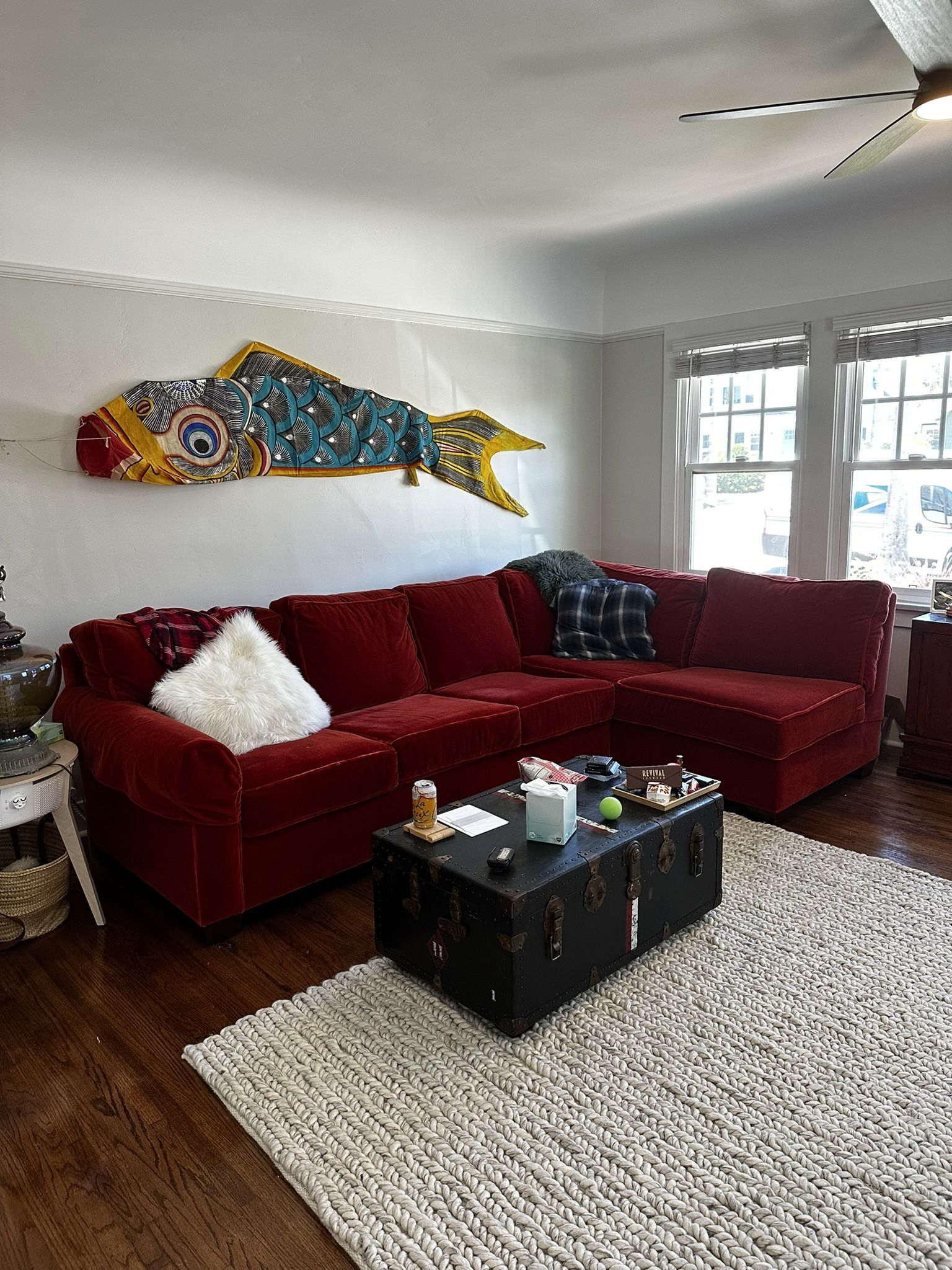 Beautiful Textured Wool HJORTSVANG Rug