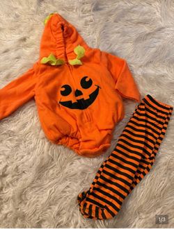 Kids pumpkin costume