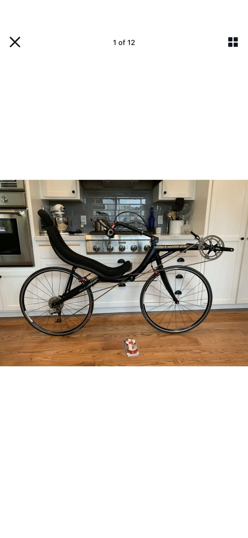 Metaphysics recumbent high racer, carbon seat & bars, RANS, Baccetta, 23 lbs!!!!