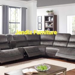 Power Reclining Livingroom Furniture Sectional Couches Sofa Furniture 