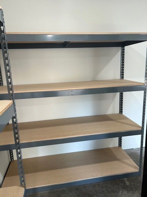 Industrial Shelving 72 in W x 24 in D Boltless 4 Tier Warehouse Racks Stronger Than Homedepot Lowes And Costco Delivery Available       