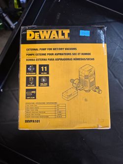 DeWalt External Pump for Wet/Dry Vacuums DXVPA101