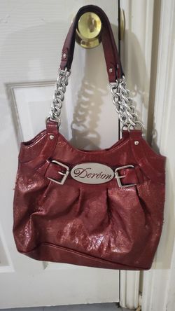 Women's red purse