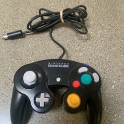 Official Black Nintendo GameCube Controller Original OEM Model DOL-003 