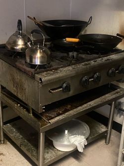6 cylinder gas burner