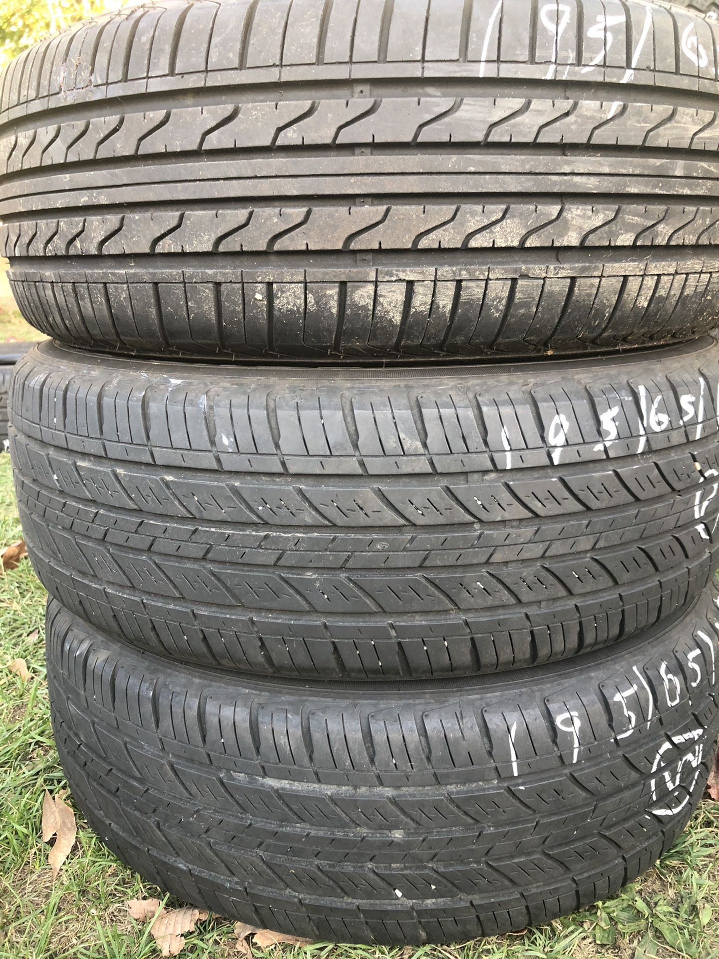 3 tires 195 65 15