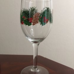 Holiday Glasses 10 Oz Goblet Set Of 12