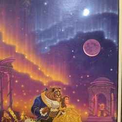 🥀Disney Beauty and the Beast Lithograph – $40 (or best offer)