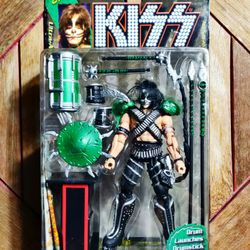 1997 KISS Peter Criss McFarlane Toys Ultra Action Figure The Catman rare collectible toy spawn