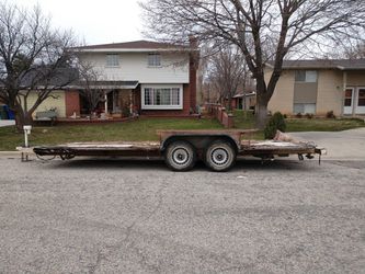 7x22 Flat bed trailer or toy hauler
