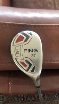 Ping i15 hybrid 4 hybrid 23 degrees RH Ping TFC 700 H Graphite regular shaft new grip