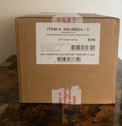 Paldean Fates Sealed Premium Collection Case