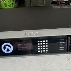 LEA Professional Connect Series 704 – 4-Channel Amplifier (Used, Excellent Condition)