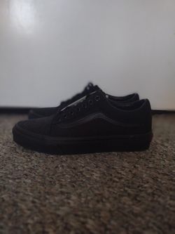 Vans All Black Size 6.5 Brand New