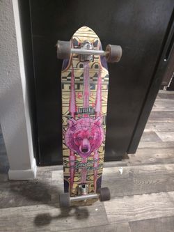 like new complete longboard