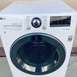 Lg Wm3488hwa All In One Washer Dryer Ventless 110v 24” Wide For Apartments Or RV Fits Under Countertop Kitchen 