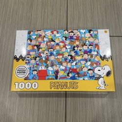 Peanuts Snoopy Puzzle and poster set