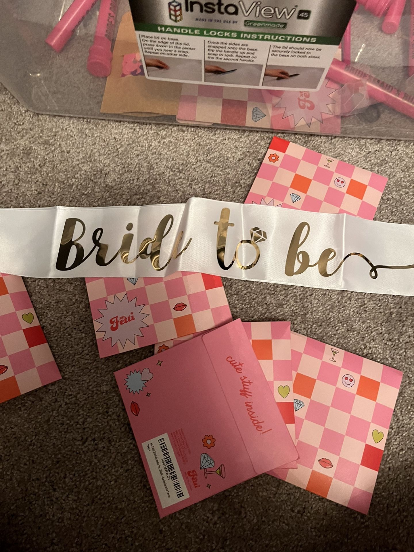 Bridal Sash / Bachelorette Party Decor