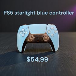 Starlight Blue PS5 Controller 
