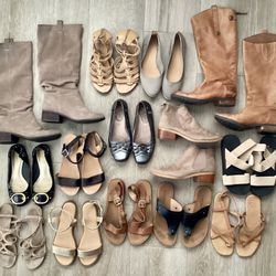 $30 For ALL - Women’s Shoes Lot Sandals Boots Flats 6.5 7 