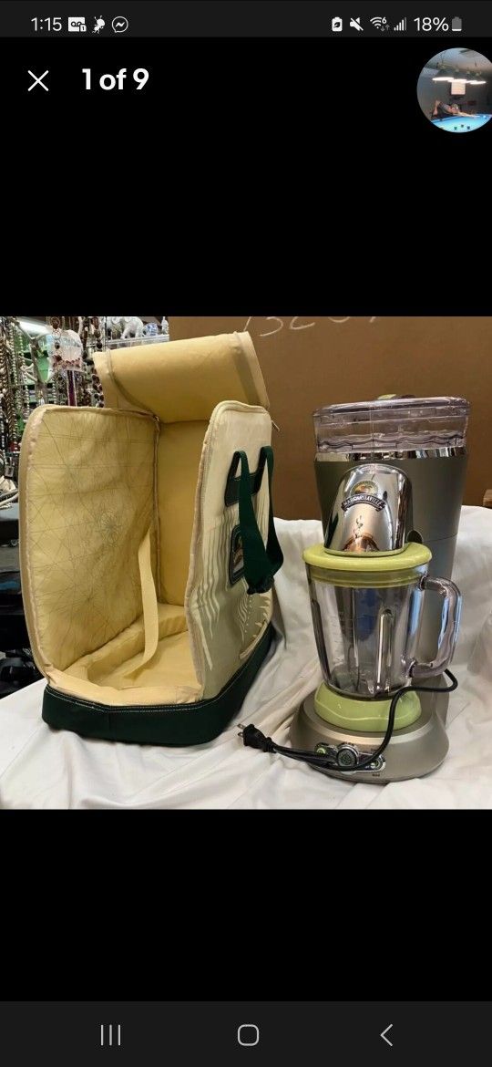 Margaritaville Frozen Concoction Blender And Carrying Bag