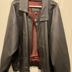 Wilson Men’s Leather Jacket - Size XL