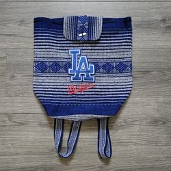 Los Angeles Dodgers Woven Napsack Bag 