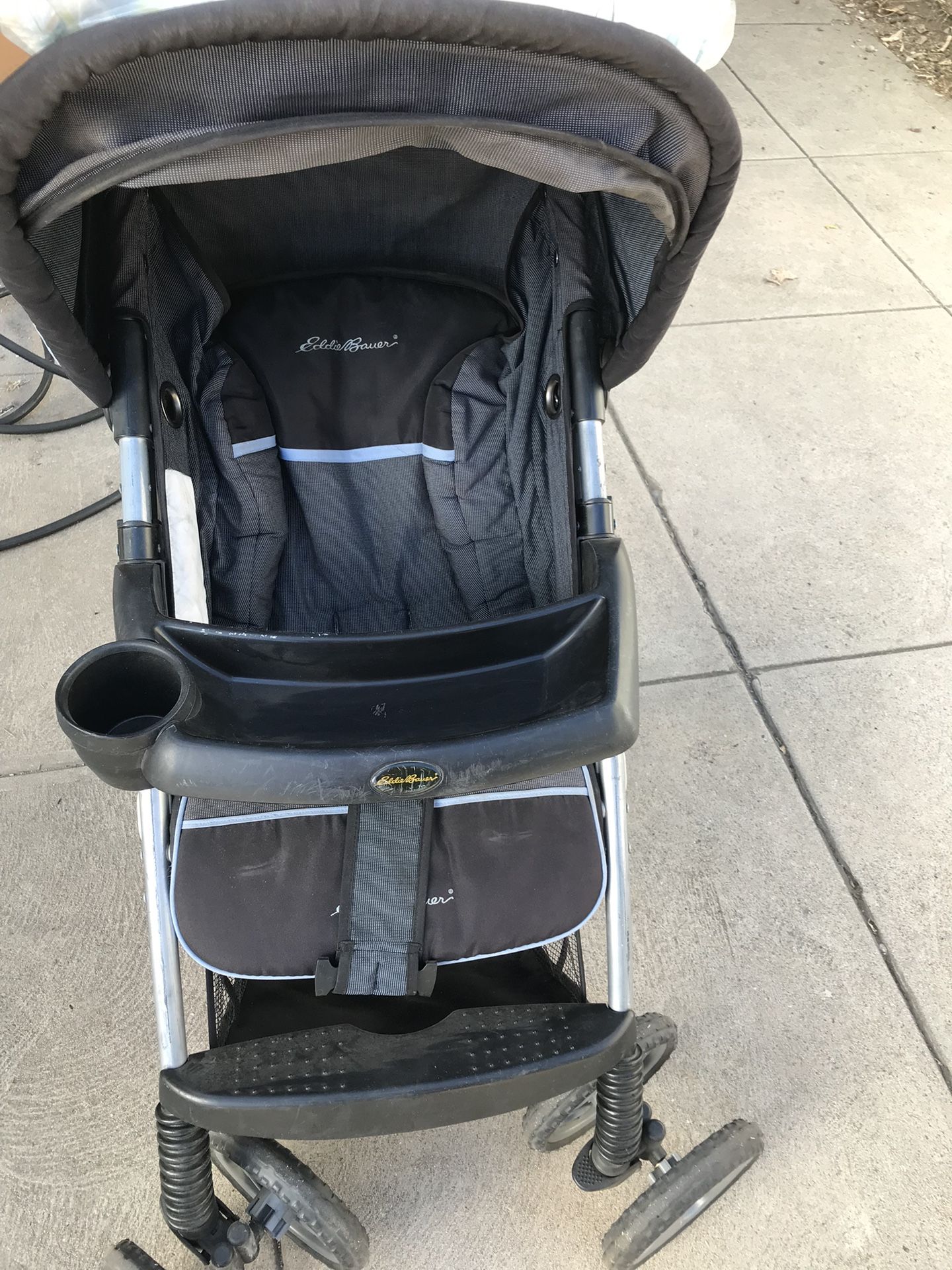 Baby Stroller And Diapers
