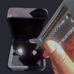 Moissanite Earrings GRA Approved Test Like A Diamond 