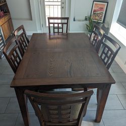 Kitchen Table and Credenza