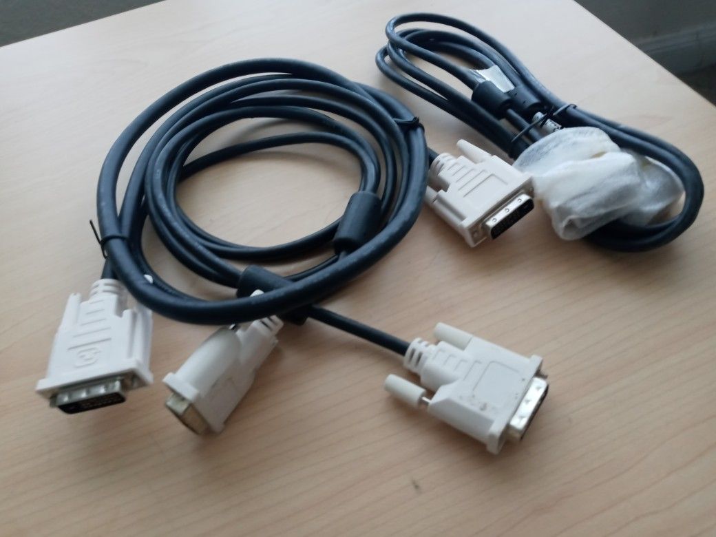 Lot Of 3X DVI Cables