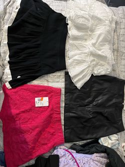 Brand new or only used once skirts