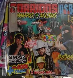 Corridos Tumbados y Bélicos USB Music Drive