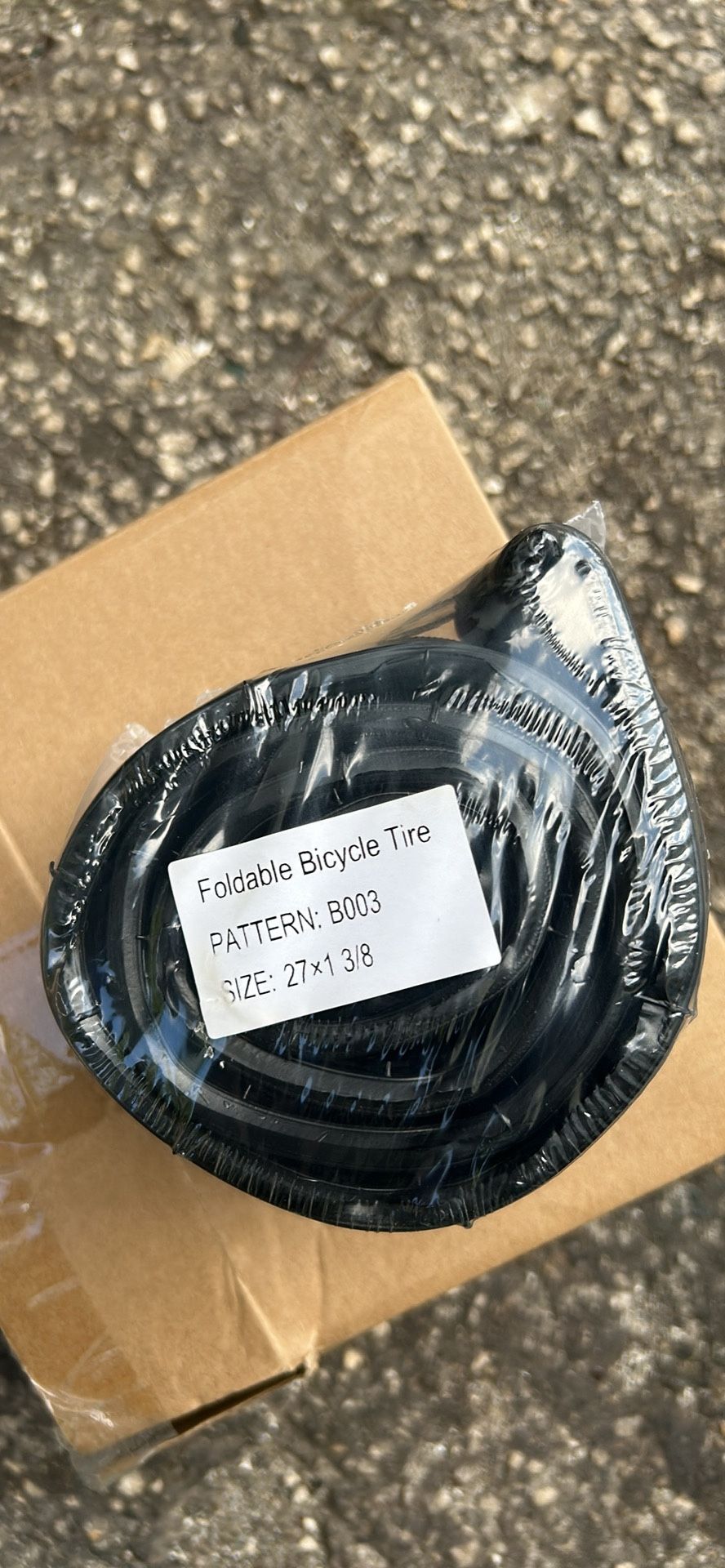 Foldable Bike Tire 27x1 3/8 NEW