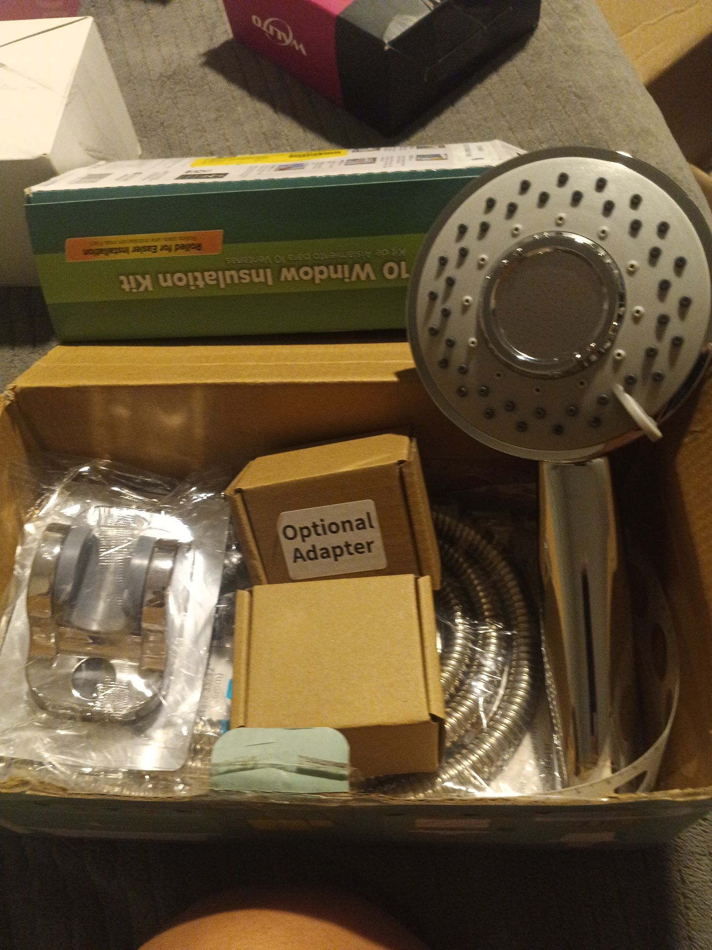 Shower head spray attachment