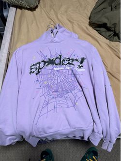 Sp5der lavender hoodie medium size