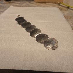 Silver 9.25 Solid - Bracelet Antique Vintage. 