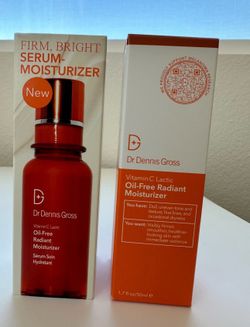 Sr Dennis Gross Moisturizer Serum Brand New