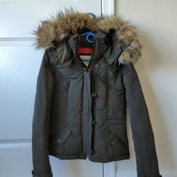 Abercrombie And Fitch Women Winter Jacket Medium 