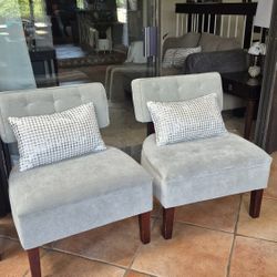 2 Accent Chairs 