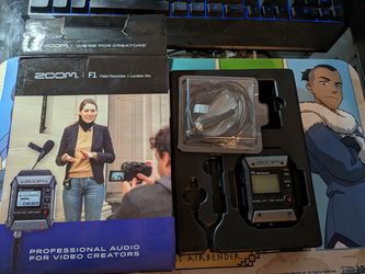 Zoom F1 Recorder and Lavalier Mic