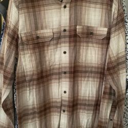 Flannel Soft Long Sleeve Shirt Medium