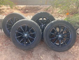 BRAND NEW WHEELS/TIRES