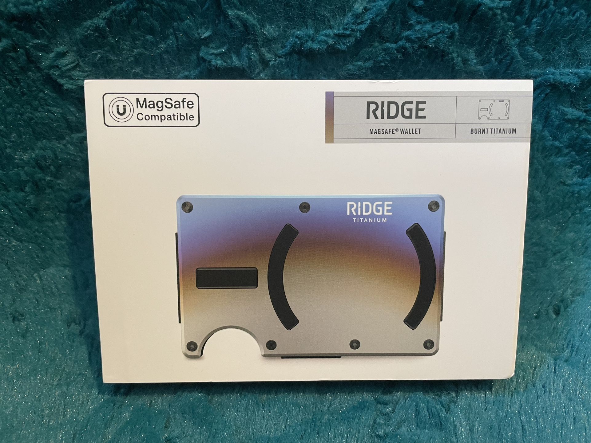 Ridge MagSafe Wallet Burnt Titanium