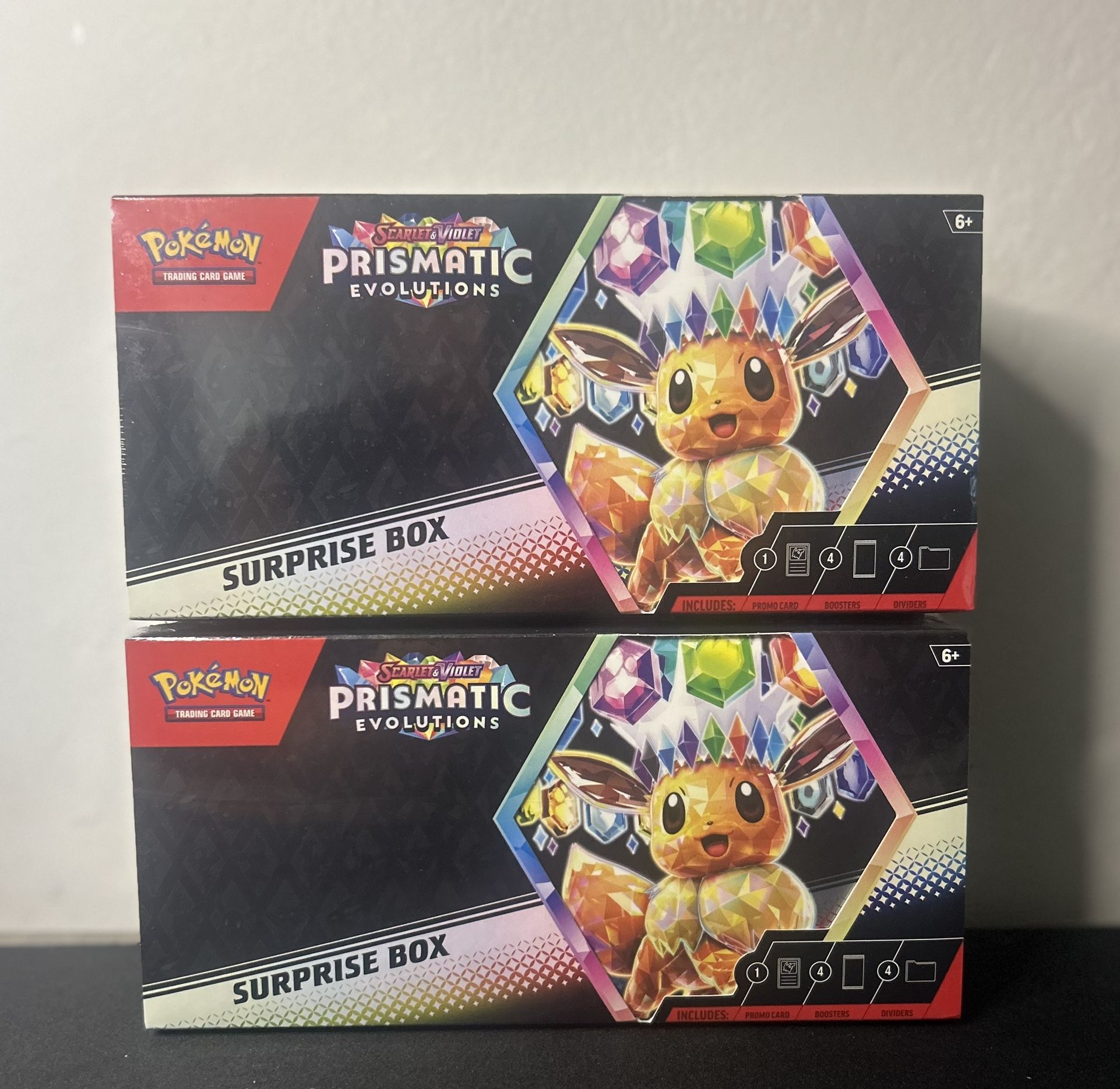 Prismatic Surprise Boxes Factory Sealed